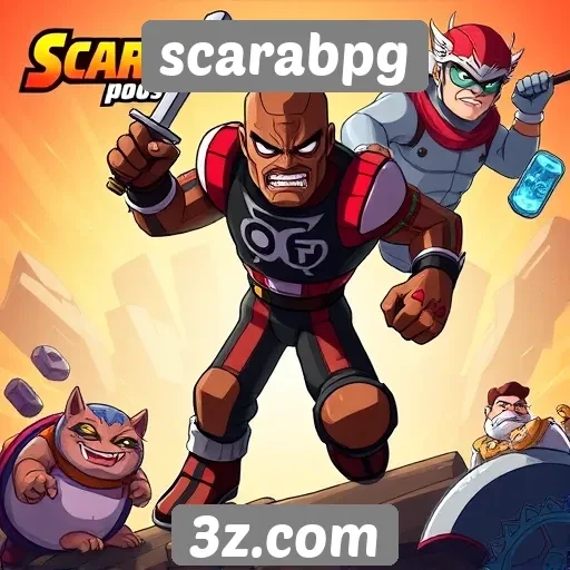 Jogos mais populares no Scarabpg e suas características